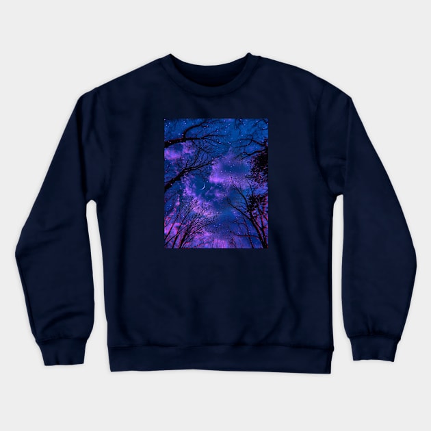 Woods Crewneck Sweatshirt by floatingheavy